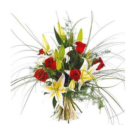 BOUQUET ROND -  "DUCHESSE"